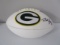 Bart Starr of the Green Bay Packers signed autographed logo football PAAS COA 475