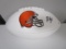 Baker Mayfield of the Cleveland Browns signed autographed logo football PAAS COA 064