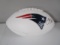 Julian Edelman of the New England Patriots signed autographed logo football PAAS COA 580