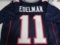 Julian Edelman of the New England Patriots signed autographed football jersey PAAS COA 368