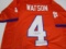 Deshaun Watson of the Clemson Tigers signed autographed football jersey PAAS COA 190