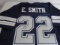 Emmitt Smith of the Dallas Cowboys signed autographed football jersey PAAS COA 990