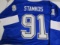Steven Stamkos of the Tampa Bay Lightning signed autographed hockey jersey PAAS COA 390