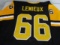 Mario Lemieux of the Pittsburgh Penguins signed autographed hockey jersey PAAS COA 385