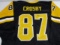 Sidney Crosby of the Pittsburgh Penguins signed autographed hockey jersey PAAS COA 296