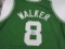 Kemba Walker of the Boston Celtics signed autographed basketball jersey PAAS COA 396