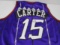 Vince Carter of the Toronto Raptors signed autographed basketball jersey PAAS COA 203