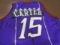Vince Carter of the Toronto Raptors signed autographed basketball jersey PAAS COA 198