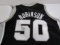 David Robinson of the San Antonio Spurs signed autographed basketball jersey PAAS COA 978