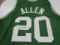 Ray Allen of the Boston Celtics signed autographed basketball jersey PAAS COA 206