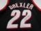 Clyde Drexler of the Portland Trailblazers signed autographed basketball jersey PAAS COA 211