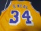 Shaquille O'Neal of the LA Lakers signed autographed basketball jersey PAAS COA 666