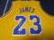 LeBron James of the LA Lakers signed autographed basketball jersey ATL COA 574