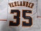 Justin Verlander of the Houston Astros signed autographed baseball jersey CA COA 414