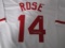 Pete Rose of the Cincinnati signed autographed baseball jersey CA COA 358