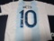 Leo Messi signed autographed soccer jersey CA COA 721