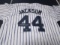 Reggie Jackson of the NY Yankees signed autographed baseball jersey CA COA 759