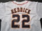 Josh Reddick of the Houston Astros signed autographed baseball jersey PAAS COA 634