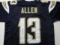 Keenan Allen of the San Diego Chargers signed autographed football jersey PAAS COA 381