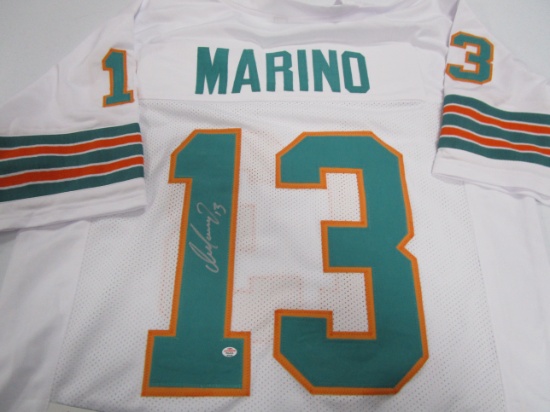 Dan Marino of the Miami Dolphions signed autographed football jersey PAAS COA 410