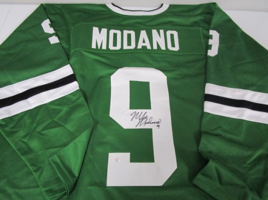 Mike Modano of the Dallas Stars signed autographed hockey jersey PAAS COA 405