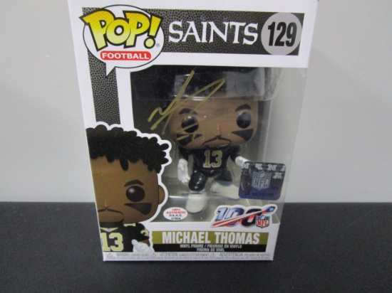 Michael Thomas of the New Orleans Saints signed autographed POP Funko Figure PAAS COA 804