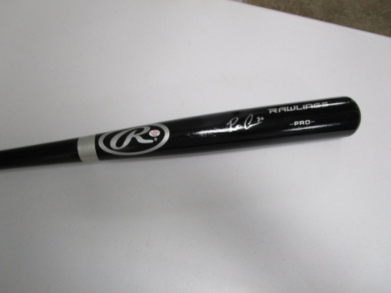 Pete Alonso of the New York Mets signed autographed baseball bat PAAS COA 764