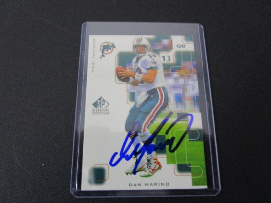 Dam Marino Miami Dolphins signed autographed 1999 Upper Deck Football Card