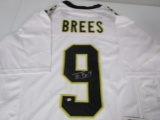 Drew Brees of the New Orleans Saints signed autographed football jersey PAAS COA 011