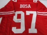 Nick Bosa of the San Francisco 49ers signed autographed football jersey PAAS COA 082