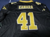 Alvin Kamara of the New Orleans Saints signed autographed football jersey PAAS COA 711