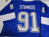 Steven Stamkos of the Tampa Bay Lightning signed autographed hockey jersey PAAS COA 390