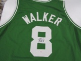 Kemba Walker of the Boston Celtics signed autographed basketball jersey PAAS COA 396