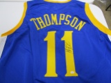 Klay Thompson of the Golden State Warriors signed autographed basketball jersey PAAS COA 221
