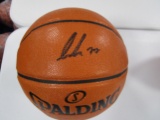 Luka Doncic of the Dallas Mavericks signed autographed full size basketball PAAS COA 555