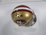 George Kittle of the San Francisco 49ers signed autographed mini football helmet PAAS COA 053
