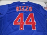 Anthony Rizzo of the Chicago Cubs signed autographed baseball jersey PAAS COA 911