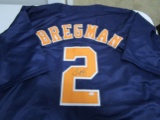 Alex Bregman of the Houston Astros signed autographed baseball jersey PAAS COA 166
