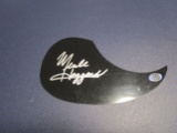 Merle Haggard Country Music Legend signed autographed guitar pick guard CA COA 366