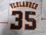 Justin Verlander of the Houston Astros signed autographed baseball jersey CA COA 414