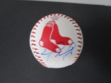 David Ortiz of the Boston Red Sox signed autographed logo baseball PAAS COA 730