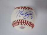 Max Scherzer of the Washington Nationals signed autographed baseball PAAS COA 709