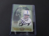 Peyton Manning Indianapolis Colts signed autographed 2000 Donruss Pen Pals football card