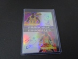 Shaquille O'Neal Magic Johnson LA Lakers signed autographed Bowmans Best basketball card