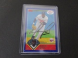 David Ortiz of the Boston Red Sox signed autographed baseball card PAAS COA 046