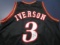 Allen Iverson of the Philadelphia 76ers signed autographed basketball jersey PAAS COA 121