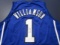 Zion Williamson of the Duke Blue Devils signed autographed basketball jersey PAAS COA 760