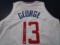 Paul George of the LA Clippers signed autographed basketball jersey PAAS COA 433