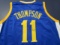 Klay Thompson of the Golden State Warriors signed autographed basketball jersey PAAS COA 226