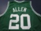 Ray Allen of the Boston Celtics signed autographed basketball jersey PAAS COA 207